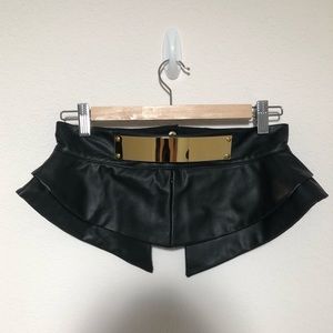 ASOS peplum plate waist belt